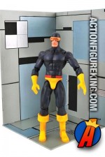 Fully articulated Marvel Select 7-inch Cyclops action figure from Diamond Select Toys.