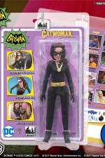 MEGO Style BATMAN 1960s CLASSIC TV SERIES JULIE NEWMAR as CATWOMAN 8-INCH Action Figure from FTC circa 2016