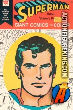 Superman – Braniac&#039;s Biggest Plot Giant Comics to Color from Whitman.