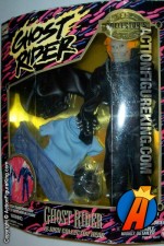 Toybiz 12-inch Ghost Rider action figure with authentic fabric outfit.