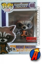 Funko Pop! Marvel Rocket Raccoon Hot Topic exclusive vinyl figure.