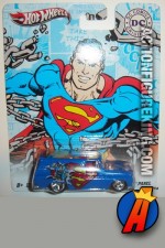 Superman 1964 GMC PANEL die-cast vehicle from Hot Wheels circa 2011.