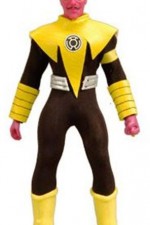 8 inch Mattel retro-action Sinestro variant (yellow version)