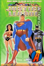 Dalmation Press Justice League Mission Justice coloring book.