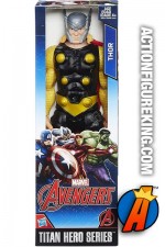 MARVEL COMICS AVENGERS TITAN HERO SERIES VARIANT SIXTH-SCALE THOR ACTION FIGURE from HASBRO