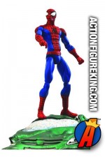 Fully articulated Marvel Select 7-inch Spider-Man aciton figure from Diamond Select.