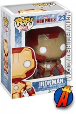 A packaged sample of this Funko Pop! Marvel Iron Man 3 vinyl movie figure number 23.