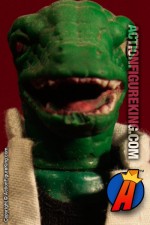 From the pages of Spider-Man comes this Mego 8-inch LIZARD action figure with authentic fabric outfit.