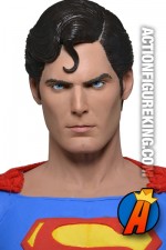 Neca quarter-scale Christopher Reeve Superman action figure.