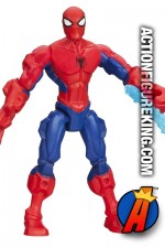 Fully articulated 6-Inch Marvel Super Hero Mashers Spider-Man action figure from Hasbro.