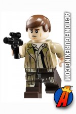 LEGO STAR WARS Imperial Shuttle HAN SOLO Minifigure with Blaster.