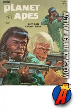 PLANET OF THE APES COLORING BOOK from ARTCRAFT circa 1974