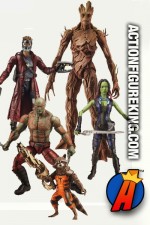 Guardians of the Galaxy Marvel Platinum Legends series one action figures.