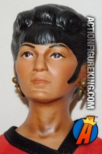 THE HAMILTON COLLECTION STAR TREK LIEUTENANT UHURA 14-INCH PORCELAIN DOLL with Cloth Uniform