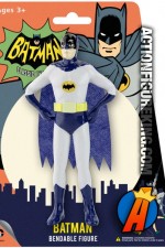 A packaged sample of this 2014 bendable Classic Batman figure.