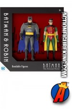 DC COMICS BATMAN THE ANIMATED SERIES BATMAN and ROBIN 5,5-INCH SCALE BENDY FIGURES from NJ CROCE