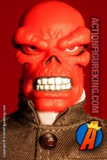 Marvel&#039;s Famous Cover Series 8 inch Red Skull action figure with removable fabric outfit from Toybiz.