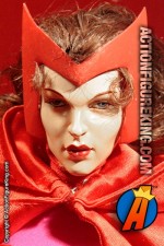 Highly detailed custom sixth-scale Scarlet Witch action figure.