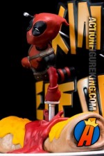 Marvel Comics MAXIMUM EFFORT DEADPOOL Q-FIG from QUANTUM MECHANIX