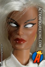 Sixth-scale Storm action figure with authentic cloth outfit and street cloths from Toybiz.