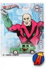 Lex Luthor 1950s Chevy die-cast vehicle from Hot Wheels.