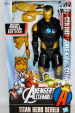 Titan Hero Series Sixth-Scale Bunker Buster Iron Man action figure.