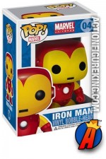 A packaged sample of this Funko Pop! Marvel Iron Man vinyl figure number 4.