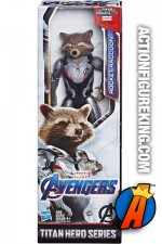 HASBRO AVENGERS: ENDGAME TITAN HERO SERIES ROCKET RACCOON 12-INCH SCALE ACTION FIGURE