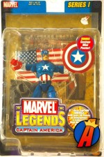 Marvel Legends Series 1 Captain America action figure from Toybiz.