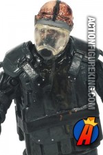 The Walking Dead TV Series 4 Gas Mask Zombie action figure from McFarlane Toys.