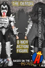 KISS The Demon (Gene Simmons) Action Figure from Monster Series 4 by Figures Toy Company.