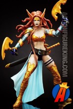 Marvel LEGENDS GOTG ANGELA from the TITUS Build-A-Figure Series.