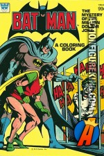 Batman The Mystery of the Million Dollar Joke coloring book.