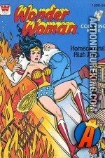 Wonder Woman 1979 Homecoming High Jinks coloring book.