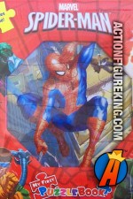 Five puzzles in one, Spider-Man puzzle book.