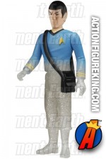 Star Trek 3.75-Inch variant Beaming Mr. Spock figure from ReAction and Funko.