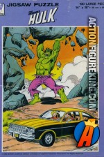 Whitman The Incredible Hulk 100-Piece Jigsaw puzzle.