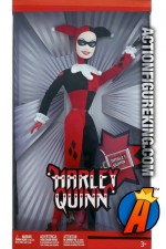 DC Comics presents this Barbie Famous Friends Harley Quinn figure.