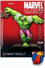 Marvel Universe 35mm scale Incredible HULK metal figure from Knight Models.