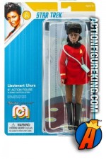 2019 MEGO STAR TREK 8-INCH LT. UHURA fully artciulated action figure.