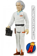 Back to the Future 3.75-inch Doc Brown action figure from Funko&#039;s ReAction line.