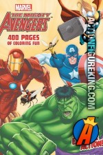 400-page The Mighty Avengers coloring book from Dalmatian Press.