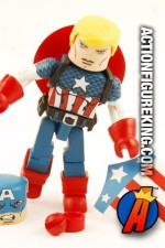 This Marvel Minimates Captain America figure is part of The Invaders box set.