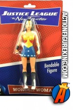 NJ CROCE THE NEW FRONTIER (branded version) 5.5-INCH WONDER WOMAN BENDY FIGURE