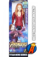 AVENGERS INFINITY WAR TITAN HERO SERIES SCARLET WITCH ACTION FIGURE from HASBRO