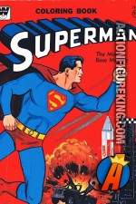 Superman: The Missle Base Mystery Whitman Coloring Book.