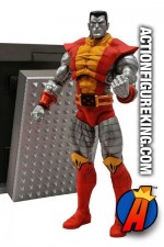 Fully articulated Marvel Select 7-inch Colossus action figure from Diamond Select Toys.