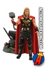 Fully articulated Marvel Select Thor 2 The Dark World action figure from Diamond Select.