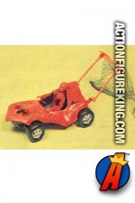Mego Spider-Man Spidercar vehicle and playset.