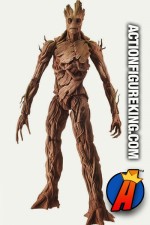 Fully articulated 6-inch scale Groot Build-a-Figure Marvel Legends action figure from Hasbro.